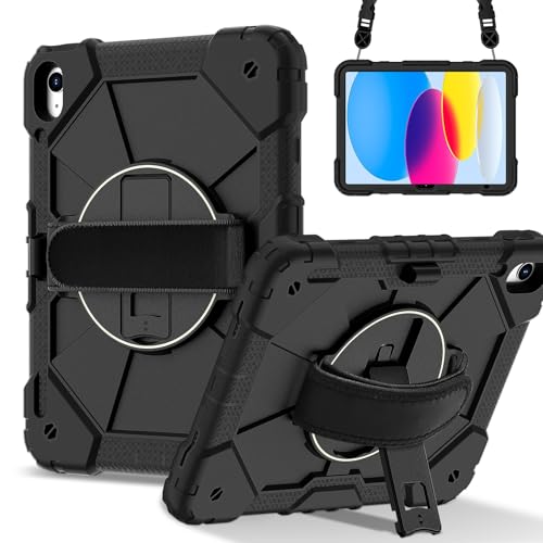 Coque iPad 11e génération 2025 rotative antichoc silicone PC