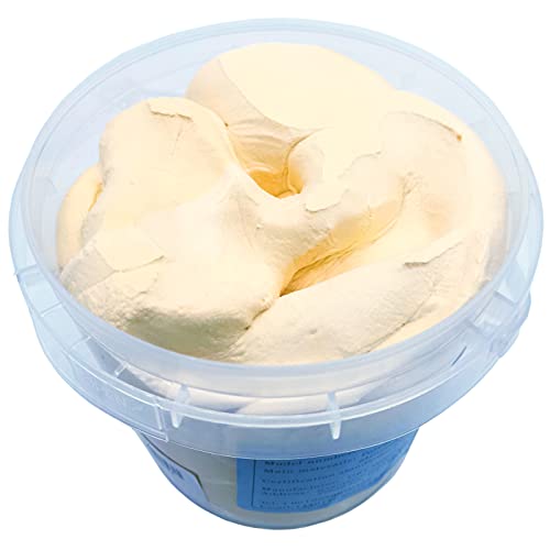 Air Dry Modeling Clay 10.5 oz Ultra Light Magic Clay DIY Moulding Dough Primary Colors for Kids Art Craft Kit (Cream)