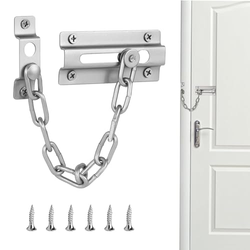 Stainless Steel Door Chain Anti Theft Safety Security Lock Fastener Bolt