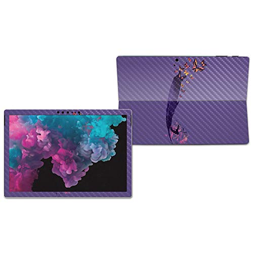 Image of MIGHTY SKINS MightySkins Carbon Fiber Skin for Microsoft Surface Pro 6 - Unlimited | Protective, Durable Textured Carbon Fiber Finish | Easy to Apply, Remove, and Change Styles | Made in The USA
