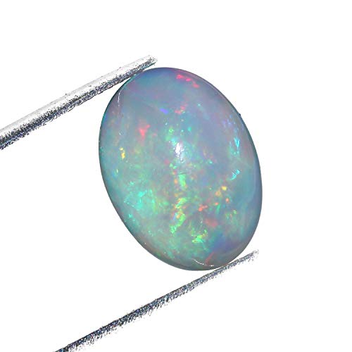 Opale de feu éthiopienne naturelle 14,5mm pierre en vrac pour bague