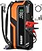 Produktbild AstroAI MF16 6000A Starthilfe Powerbank mit 150PSI Kompressor, Auto Starthilfe Powerbank für 10L Benzin / 8L Diesel,für 12V Autos, Motorräder, SUVs, Booster Auto Starthilfe mit LED-Display, Orange