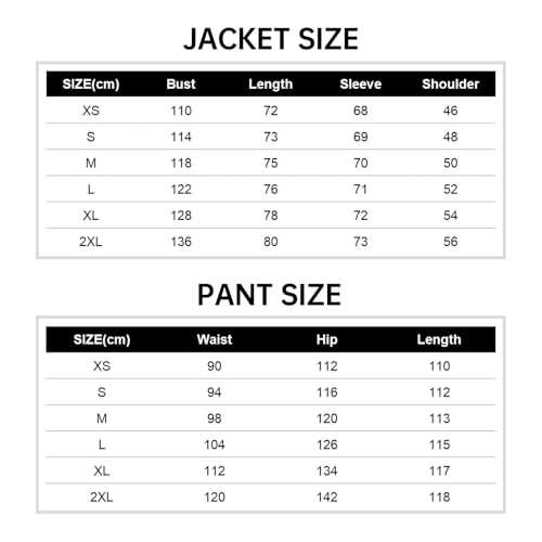 HOTIAN Herren Ski Jacke und Hosen Set Herren Schneeanzug Winter Warme schneeanzug Wasserdicht Winddicht skibekleidung Snowboard Set HG+HG M