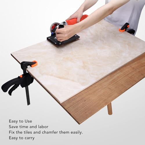Outil meuleuse d'angle SEAFRONT avec support en fer rigide et kit d'arrosage 45° - 5
