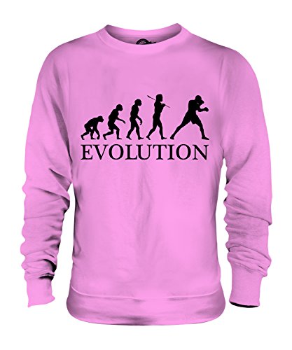 Sweat-shirt boxe anglaise évolution unisexe candymix pour homme et femme