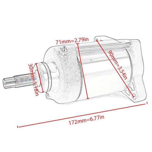 Démarreur pour TRX500FA7 Foreman Rubicon 500 DCT EPS 2015-2019 - 4