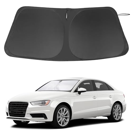Image of Windshield Sun Shade for 2014-2019 2020 Audi A3 Accessories