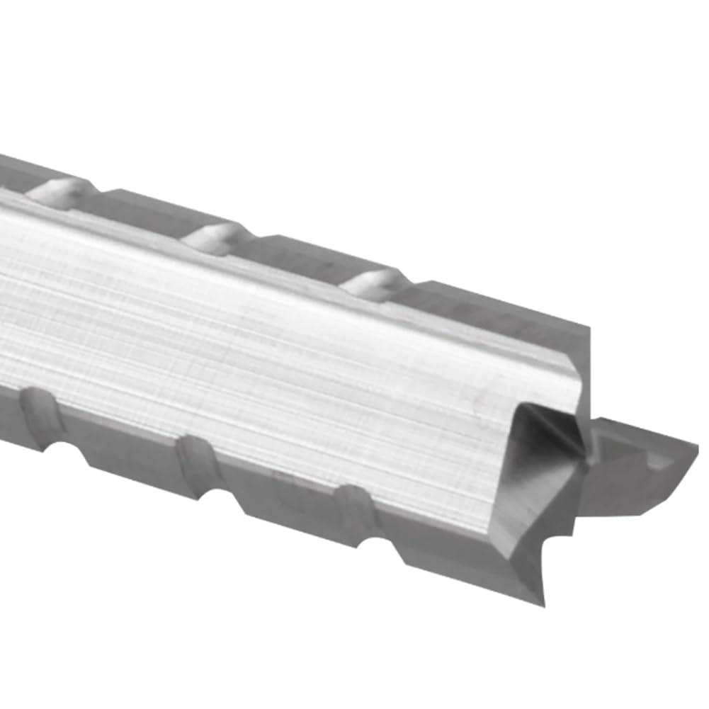 3 Taglienti Fresa Dritta 12,7 mm MDF Compensato Truciolato Intaglio del Legno Rifilatura Scanalatura Router Bit 10 Pezzi
