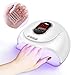 Produktbild UV LED Lampe für Gelnägel,Unisun 54w Nageltrockner für Gel Nagellack,Professionelle Nagellampe in Salonqualität, mit 3 Timern, Auto-Sensor, Nagelwerkzeuge für Fingernagel und Zehennagel