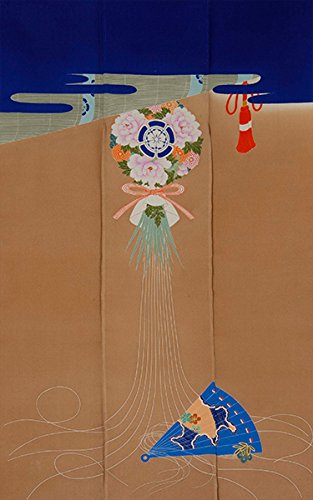 Amazon｜トレシー 加賀のお国染めシリーズ 花嫁のれん柄 15×24cm