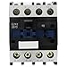 CJX2-2510 AC Contactor, 25A Current Rating, 220-230V 50/60Hz Coil, Din Rail Mount, 1NO Contact Configuration, Black (AC 36V)
