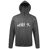 Sols - Sweat à capuche Snake en élasthanne côtelé sur les manches et l'ourlet, intérieur gratté avec poche kangourou. Capuche doublée avec cordon de serrage assorti 50 % coton, 50 % polyester, 280 g/m²