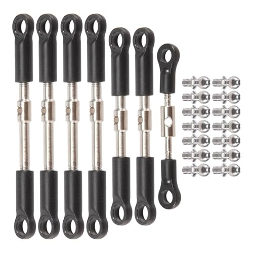 Bielle RC pour 144001 et 124019 : lot de 7 biellettes de direction avec vis à billes
