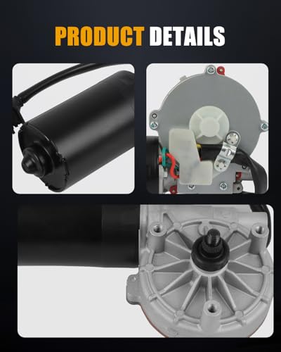 Image of ROADFAR Front Windshield Wiper Motor Compatible For Mercedes-Benz For C43 | Fit For Mercedes-Benz For C230 1998 1999|For Mercedes-Benz For C280 1998 1999|OEM:2028200408|4 Pins