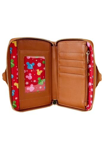 Loungefly Disney Mickey & Friends Gingerbread House Zip Around Wallet4
