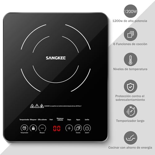 El Mejor Listado de Parrilla de Induccion Taurus , tabla con los diez mejores. 24 Parrilla de Induccion Taurus marca SANGKEE (3)