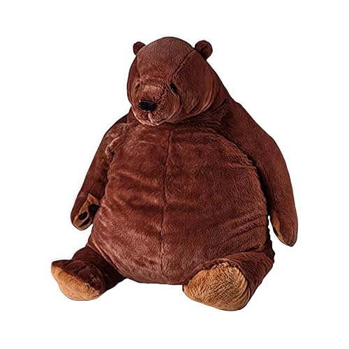 AURWEL XXL Braunbär Kuscheltier 80cm,Weiches Braunbär Spielzeug &Plüschtier,Großes Stofftier Braunbär für Kinderzimmer-Deko,Einfach zu Reinigen Familie,Freunde und Tierliebhaber