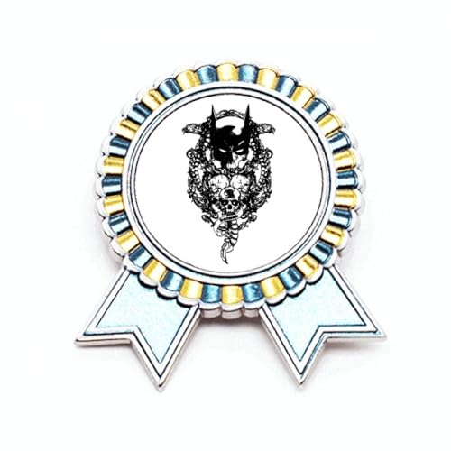 Broche squelette de pirate en métal élégante pour sublimer vos soirées à thème