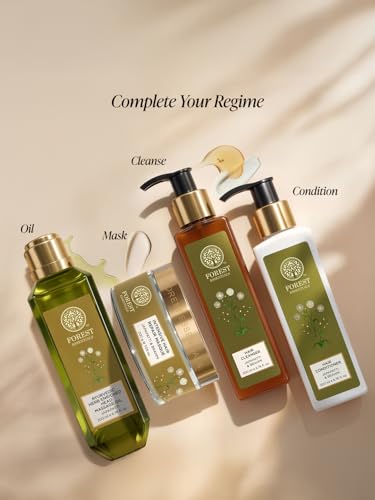Image of Forest Essentials Hair Conditioner Japapatti & Brahmi | Ayurvedic Hair Conditioner | Nourishing Natural Conditioner for Dry, Frizzy & Chemically Treated Hair | For Women & Men | Travel Size