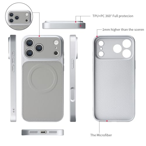 Coque antichoc iPhone 17 Pro Max fine anti-rayure d'objectif