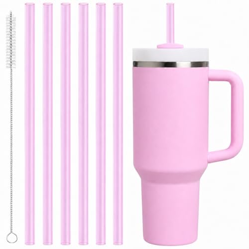 Image of Joshey Replacement Straws for Stanley Quencher 40oz Tumbler, 6 Pack