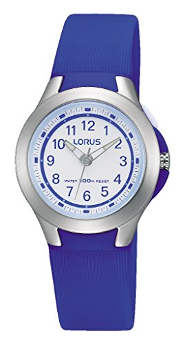 Preisvergleich Produktbild Lorus Kids Mädchen-Uhr Edelstahl und Kunststoff mit Urethanband R2399JX9