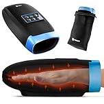 Lifepro Cordless Hand Massager for Hands, Wrists & Fingers – Heat & Compression with 5 Intensity Levels, 5 Massage Modes, 2 Vibration Levels, and Travel Bag – Ideal Gift for Men & Women