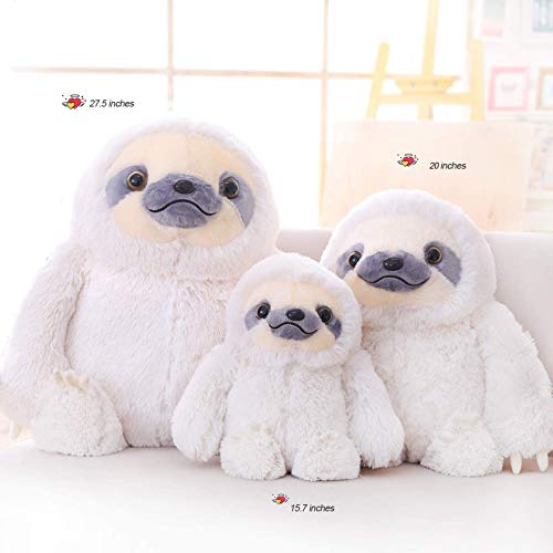 Winsterch Cute Sloth Stuffed Animals,15.7 Inches Small Sloth Stuffed Plush Animal Toy Birthday for Kids Boys and Girls,Soft Sloth Plush Stuffed Animal Toy - Thumbnail 5
