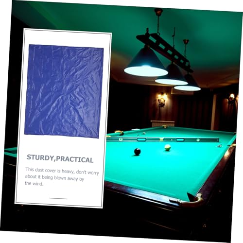 Protector de billiard UPKOCH práctico y resistente para mantener la mesa libre de residuos 8