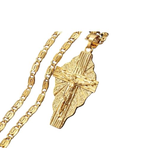 Croix hawaïenne pendentif chaîne idéal comme cadeau pour homme et femme