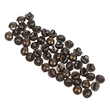 Compactos y livianos: estos mini botones de metal son pequeños pero resistentes, lo que los hace perfectos para botones de proyectos de muñecas, mini botones de abrigo deportivo o pequeños botones para manualidades, botones de aleación de zinc, botones para manualidades