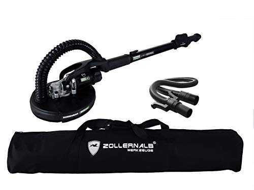 ZOLLERNALB Cormoran EVO+ 2,9 kg lange hals schuurmachine droogbouwslijper wand- plafondslijper Drywallsander 225 mm… - Afbeelding 4