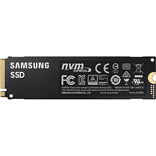 Image of Samsung 980 PRO 1TB PCIe SSD - 7,000 MB /s 4.0 x 4 M.2 NVMe Gen4 Internal Gaming Solid State Drive with V-NAND Technology for Laptops Desktops and Crypto Chia Mining