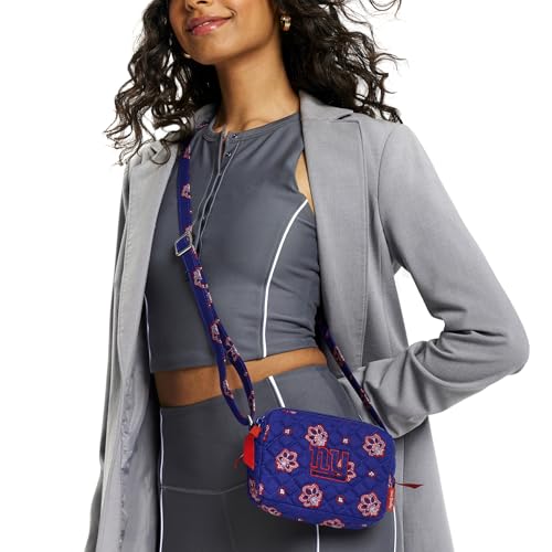 Image of Vera Bradley womens Cotton Small Stadium Crossbody Bag