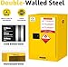 YTOXEO 12 Gallon Flammable Storage Cabinet, 23.5