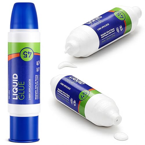 Fullhawl 2 Pcs Fabric Glue Temporary Fabric Adhesive Quilt Basting Glue