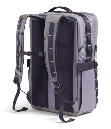 Image of The North Face Base Camp Voyager Daypack, Transcendent Grey /Endless Dusk /High Rise Grey, One size