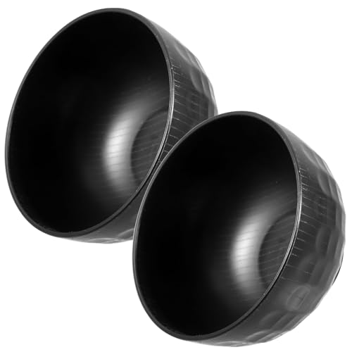 SHINYPASING Tazones de Sopa Japoneses Irrompibles 2 Piezas Negros Diseño Tortuga para Cocina y Restaurante, Cuencos Multiusos para Miso, Arroz y Sopas Tradicionales