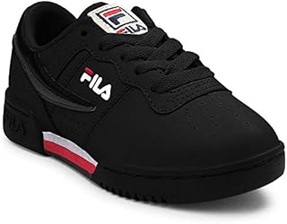 Fila Kids Original Fitness Big Sneaker, Black/White RED