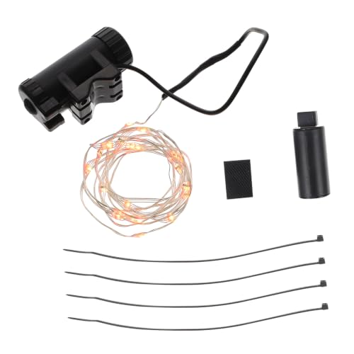 Luz LED para ruedas de bicicleta RGB recargable Homoyoyo con radios de colores