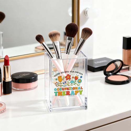 Image of Occupational Therapy Pen Holder Makeup Organizer Desk Accessory