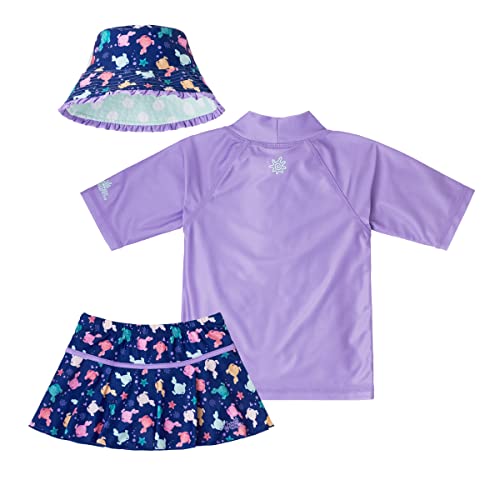 Image of UV SKINZ UPF 50+ Girls' 3-Piece Swim Set