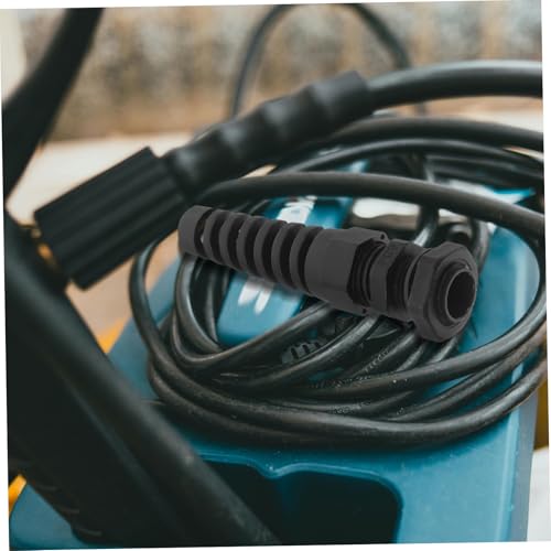 Conectores de nailon negro Gatuida para solucionar tirones de cables de 4-8mm en maquinaria 7