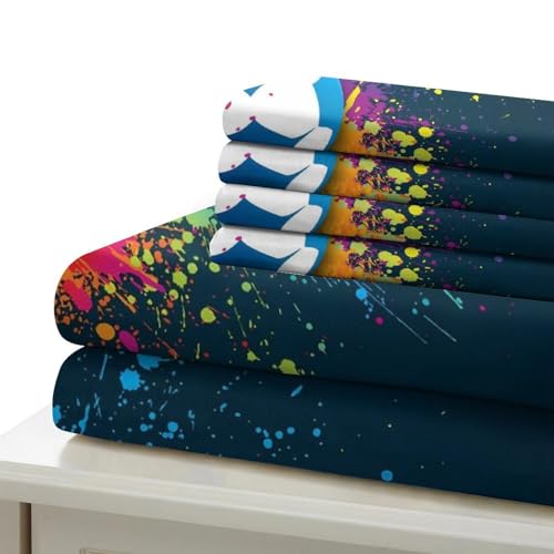 Parure de lit imprimé en 3D microfibre résistante housse de couette football 200x200
