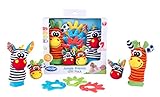 Playgro Baby Toy Jungle Friends Gift Pack 0182436107 for baby infant toddler children is Encouraging Imagination with STEM/STEAM for a bright future - Great Start for A World of Learning