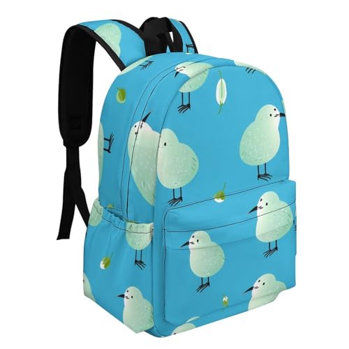 Kiwi Bird Backpack Printed Laptop Backpack Carry on Backpack Casual Shoulder Bag for Women Men2