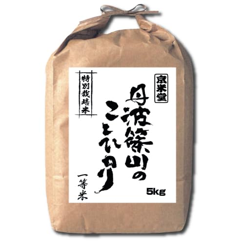 【新米 当日精米】 お米 5kg コシヒカリ 精米5分づき 丹波ささ山産 特別栽培米 減農薬 兵庫県 一等米 令和7年産