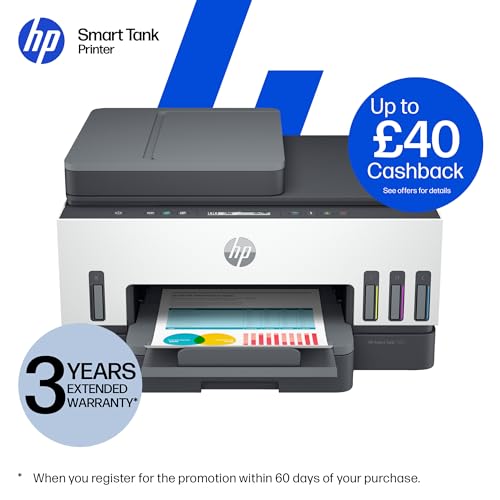 HP Smart Tank 7305 All in One Printer | Perfect for Home | Colour | Wireless | Print, Scan, Copy | Includes up to 3 Years of Ink | Refillable | Document Feeder | 2-Sided Printing | Easy Setup - Image 3