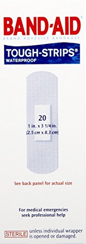 Band-Aid Brand Water Block Waterproof Tough Adhesive Bandages For Minor Cuts And Scrapes, All One Size, 20 Count (Pack Of 1) #TOP10