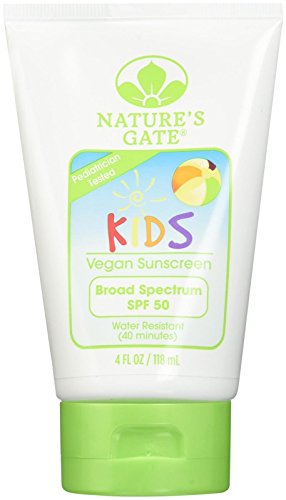 Nature's Gate Fragrance Free Kid's Block Sunscreen SPF 50-4 oz